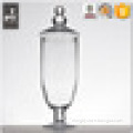 China Manufacturer glass storage lidder jar with glass lid